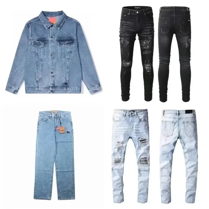 Burberry Denim Jacket and Jeans Set product photo
