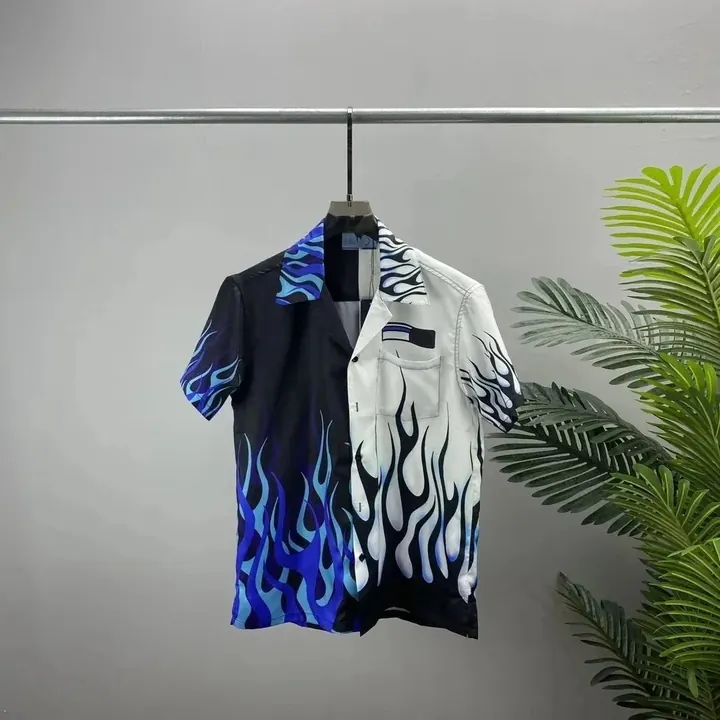 Prada Flame Print Shirt product photo