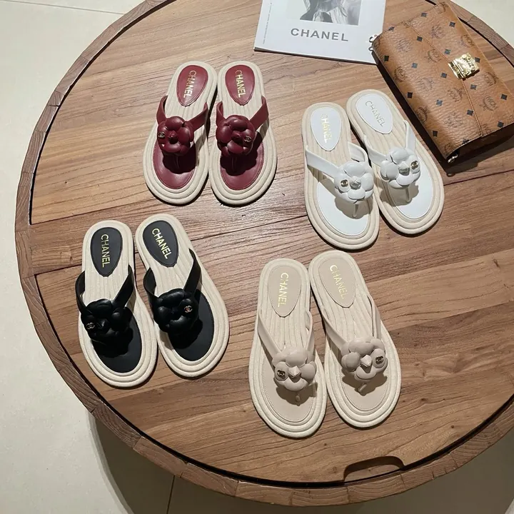 Chanel Flower Thong Sandals product photo