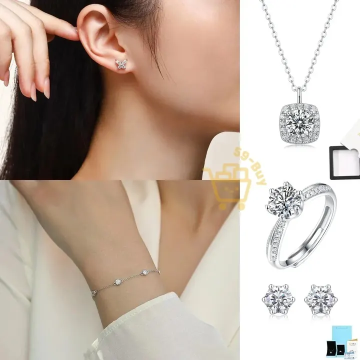 Moissanite Jewelry Set product photo